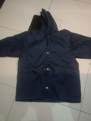 Japona de frio e bota térmica