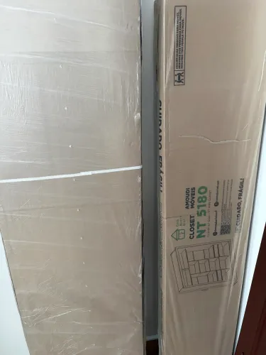 Closet Casal Amoudi NT 5180 ? NOVO, LACRADO na caixa (4 gavetas)