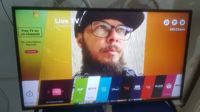 Tv Smart 50 4k Lg Impecavel Completa Imagem Lindissima