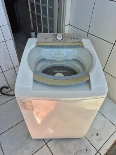 Vendo máquina de lavar Brastemp 11kg cesto de inox funcionando perfeitamente testo na hora