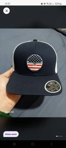 Boné Kimes Ranch comprado no Texas EUA 