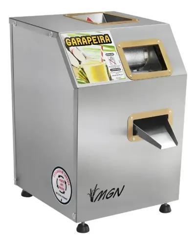 Engenho de Cana / Garapeira Elétrica MGN com 3 moendas, ideal para produção de caldo de ca