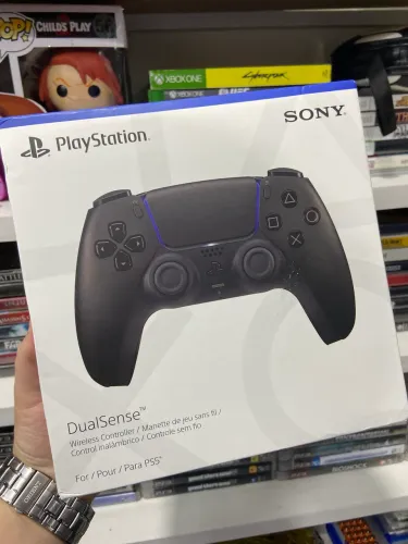 Controle do ps5 black Original [ Lacrado ] ( Loja física )
