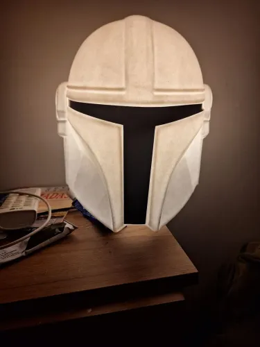 Luminária Mandalorian - star wars