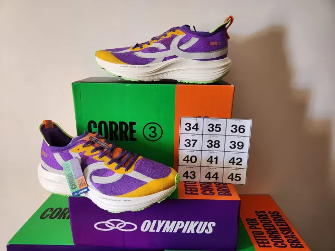 Tenis olympikus corre 3 roxo 43