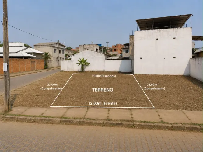 Vendo Terreno - Na rua do Sesi