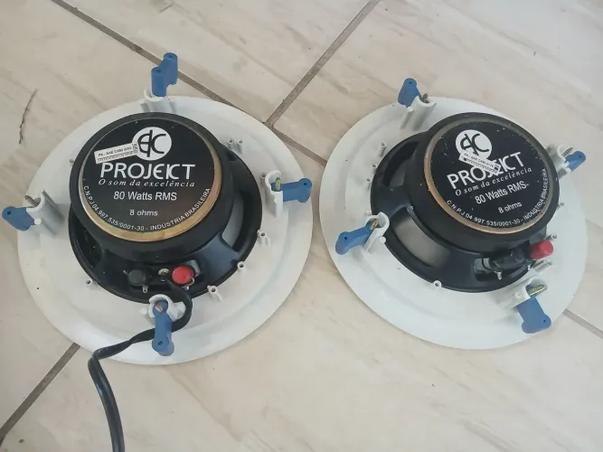 Auto falante projecict 80watts rms 8 ohms 