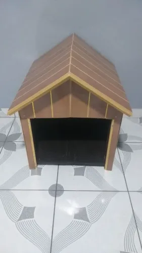 Casinha de madeira para cachorro de pequeno  porte