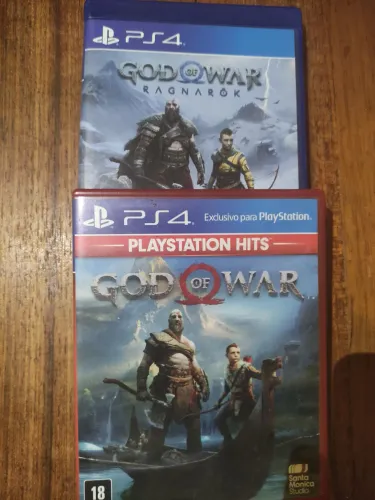 God of War 2018 + God of War Ragnarok - PS4