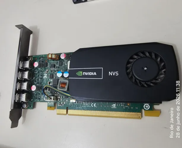 PLACA DE VÍDEO PROFISSIONAL NVIDIA NVS 510