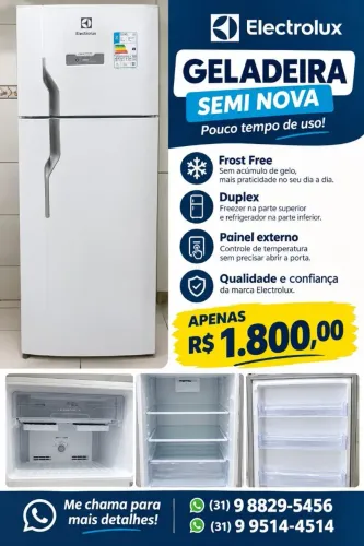 Geladeira Eletrolux semi nova 