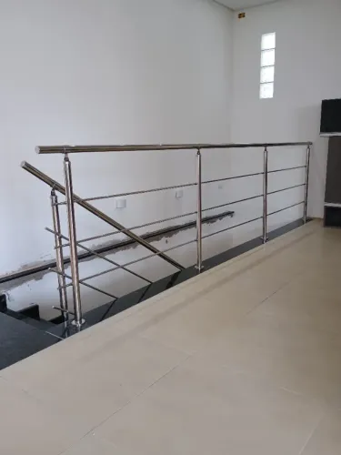 Guarda corpo de inox para sacadas