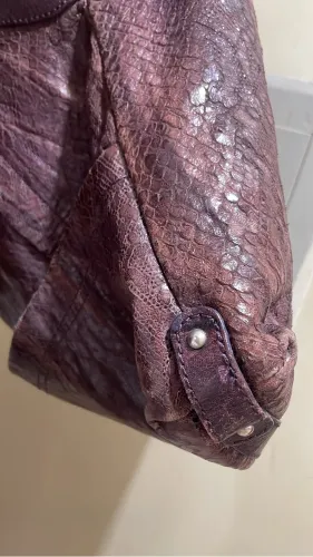 Bolsa luz da lua couro