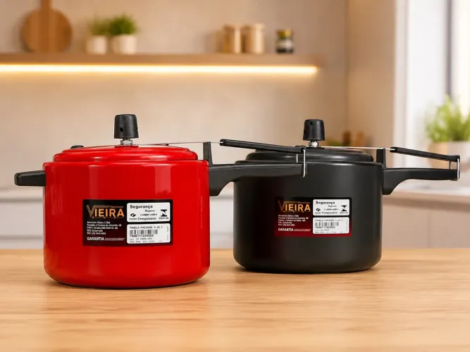 OFERTA Panela de Pressão 4,05L por apenas $90!