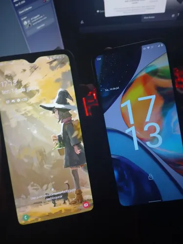 PROMOÇÃO 2 POR $ 500,00 - MOTOG22 64GB + GALAXYA20 32GB