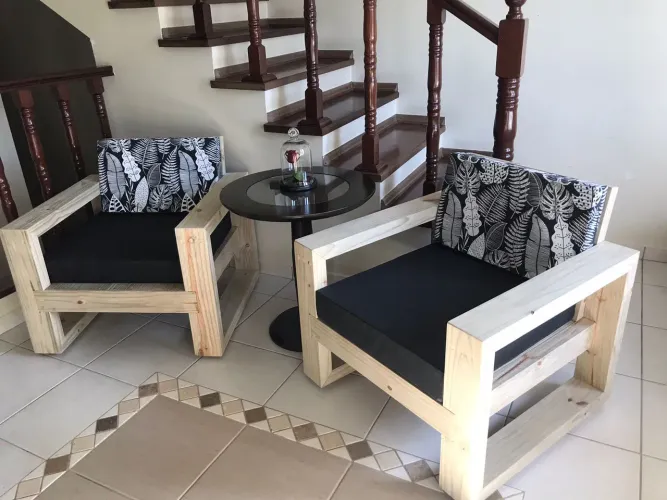 Sofá para área externa/gourmet 