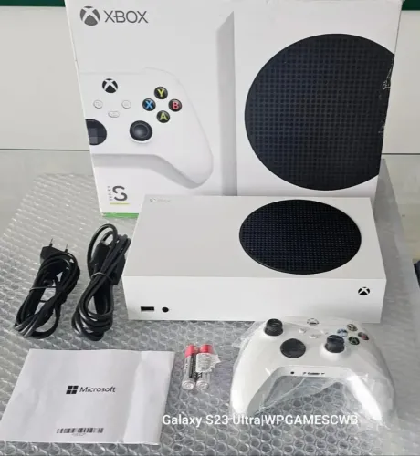 Xbox serie s 512gb 1 Controle Original Excelente Estado zero