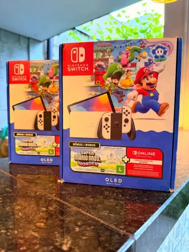 Nintendo Switch OLED Desbloqueado NOVO