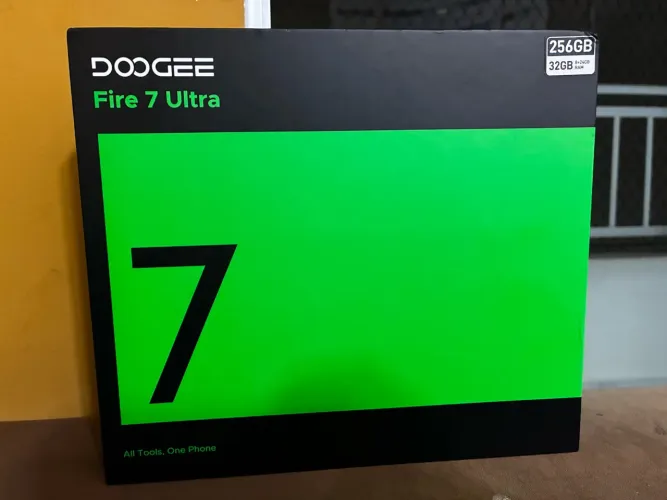 DOOGEE Fire 7 Ultra 256GB / 32GB RAM - NOVO, Nunca Usado