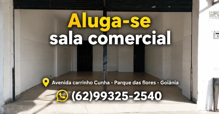 Aluga se sala comercial 