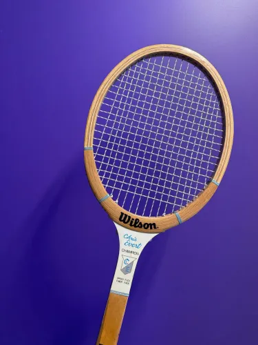 Raquete Wilson Madeira Vintage