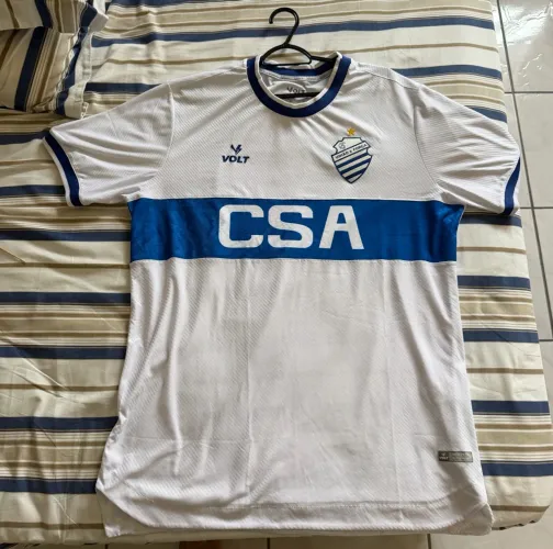 Camisa CSA Branca e Azul Volt Oficial