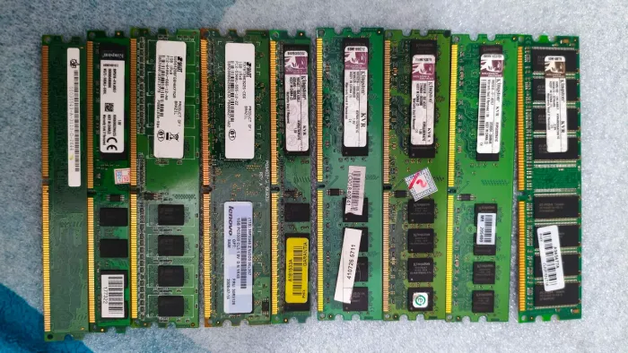 Lote de Memórias RAM (Notebook e Desktop) - Venda ou Troca