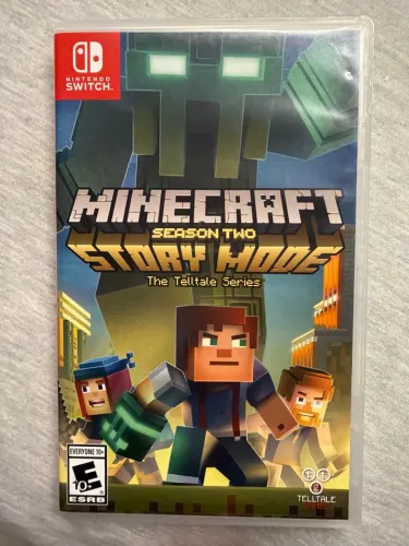 Minecraft: Story Mode - Season Two (RARO) - Nintendo Switch (Mídia Física)