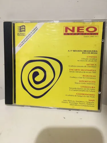 CD-ROM Neo Interativa antigo 