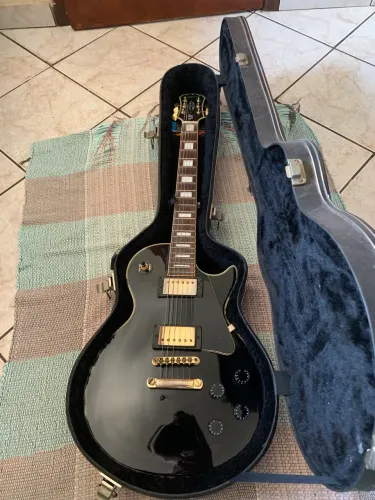 Guitarra Epiphone Les Paul Custom Ebony 2004