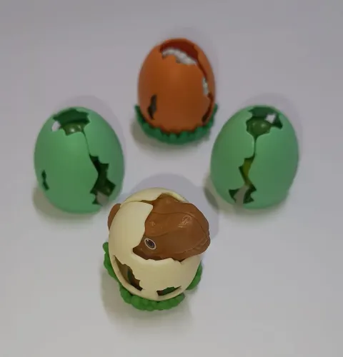 Coleção Ovos de Dinossauros Kinder Ovo (4 unidades)