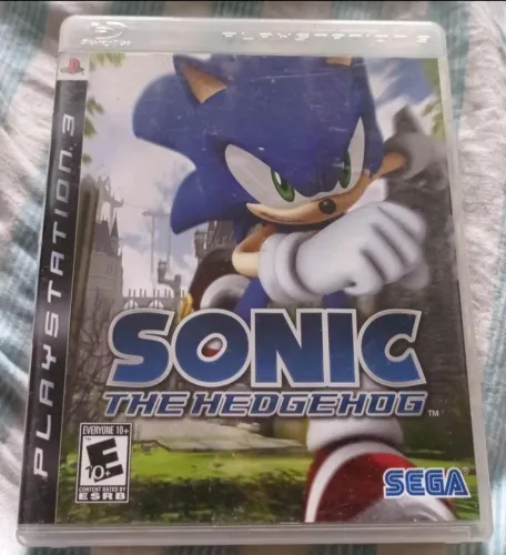 jogo de ps3 do sonic the hedgehog usado