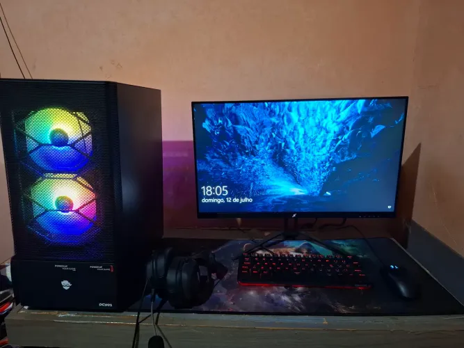 PC Gamer Ryzen 5 5500 + RX 6600 8GB | 16GB RAM | SSD NVMe 512GB