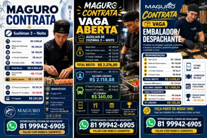 Vagas de emprego