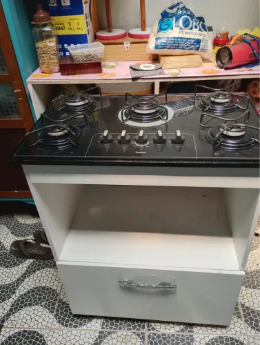 Fogão cooktop 5 bocas da consul