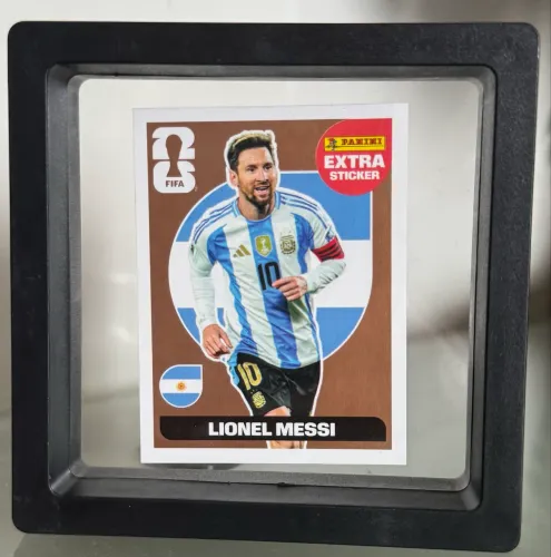Figurinha Extra Panini Copa 2026 Lionel Messi Legend Bronze