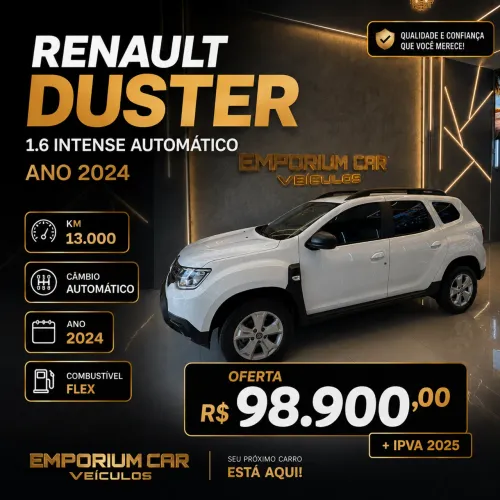 Renault Duster Intense Plus 1.6 16V Flex Aut. 2024