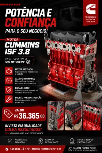 Motor Cummins ISF 3.8