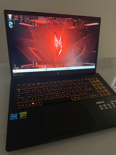 Notebook Gamer Acer Nitro V15 i5 13°, Rtx 3050, 165hz, 8gb ram ddr5 5600mhz, NVMe 512gb