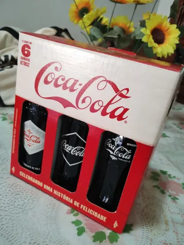 6 Garrafas Coca Cola Colecionável
