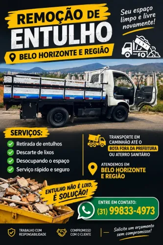 Remoção de Entulho - BH e Região 