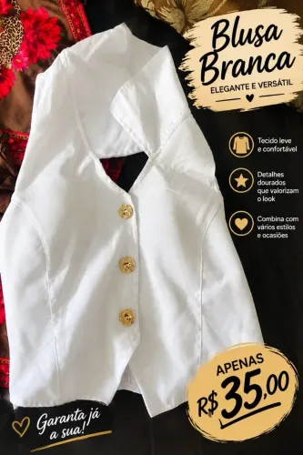 BLUSA BRANCA