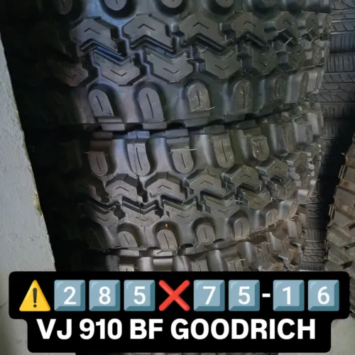 PNEUS OFF ROAD 285X75-16 VJ 910  (VIPAL )BF GOODRICH 1.490 cada  