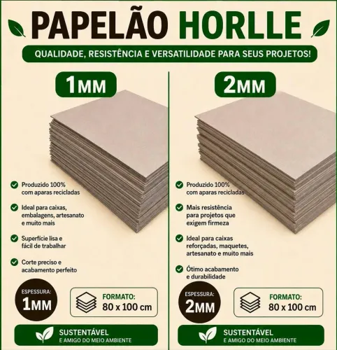 Papelão horlle 
