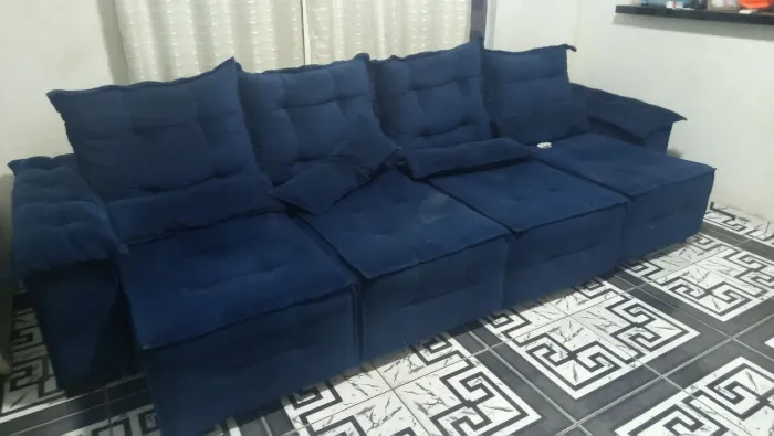 Sofá Retrátil e reclinável