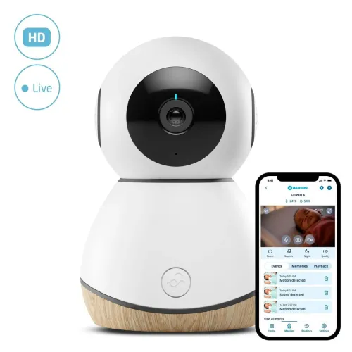 Babá Eletrônica See White Maxi Cosi Compatível Com Alexa<br>