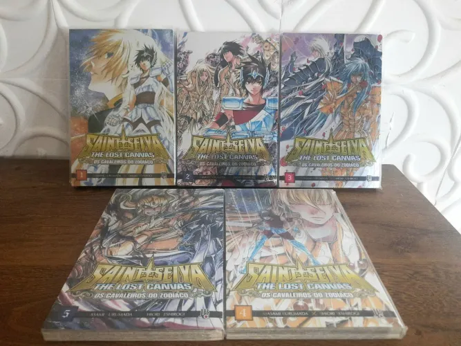 CDZ Saint Seiya The Lost Canvas Especial 1 ao 5