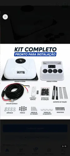 Ar-condicionado elétrico 24 V
