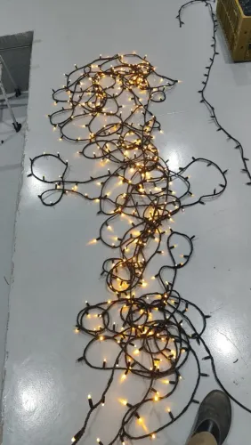 Cordoalha de LED usada