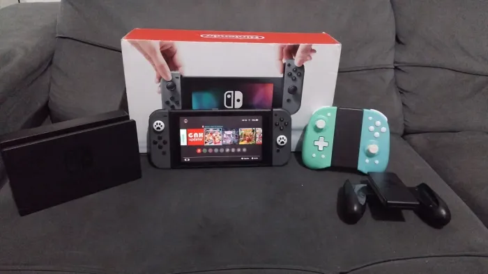 Nintendo Switch Desbloqueado +Mario Kart 8 (leia a descrição)
